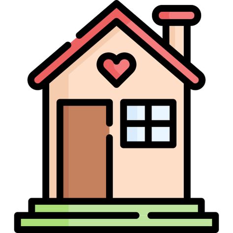 Home Icon Png, Icons Colorful, 2023 Art, Png Icons, Cartoon Girl, Home Icon, Free Icon, More Icon