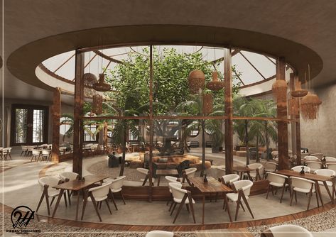 Resort Interior Design, Architecture Restaurant, Wabi Sabi Interior, Resort Interior, Hotel Lounge, House Arch Design, Hospital Design, Architecture Concept Drawings, Restaurant Interior Design