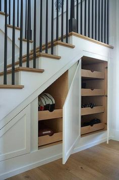 Discover smart under stair shoe storage solutions with our blog post. Keep your shoes organized and maximize space in your home! #homeorganization #shoeorgainization Under Basement Stairs, Under Stairs Cupboard Storage, Cabinet Under Stairs, Understair Storage, Stair Nook, Basement Stairs Ideas, تحت الدرج, Ikea Finds, Staircase Storage