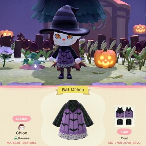 Acnh Goth Clothes, Goth Animal Crossing Outfit, Animal Crossing Goth Clothes, Acnh Creepy, Acnh Witchy, Fall Acnh, Ac Aesthetic, Acnh Halloween Code, Acnh Spooky