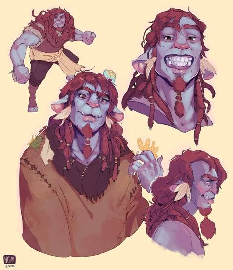 Vince Marcellino on Instagram: “Master Firbolg, AKA my favorite accounting boy, from the new TAZ arc 😍 . . . . . #art #digitalart #digitalpainting #charicature.…” Dnd Races, Heroic Fantasy, Fantasy Races, Dungeons And Dragons Characters, Dnd Art, Arte Fantasy, Fantasy Rpg, Fantasy Inspiration, Dnd Characters