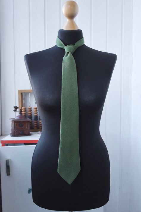 Ginger Hair Pale Skin, Sage Green Tie, Wool Tie, Green Tie, Pale Skin, Ginger Hair, Necktie, Green Eyes, Wavy Hair