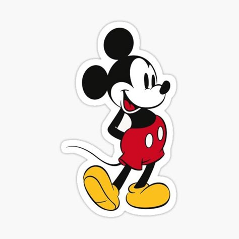 Mickey Mouse Wall Decals, Mickey Mouse Stickers, Stickers Disney, Disney Stickers, Mickey Mouse Coloring Pages, Mickey Mouse Art, Cute Laptop Stickers, Stickers Cool, Disney Sticker