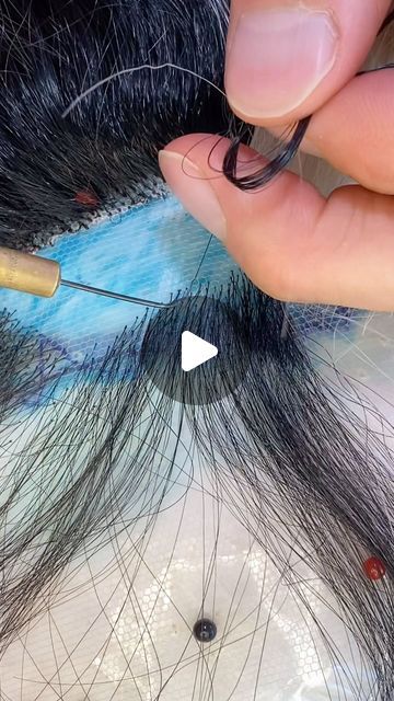 MAURICE NEUHAUS - Custom Wig Maker on Instagram: "When I first started to learn how to ventilate (knot hair into a wig) of course you use several hairs in one knot… I am glad that I didn’t know, that one day I would have to make knots with single hairs in every single bar of the lace :-) #wigmaking #customwigs #customhairpiece #customlacefrontwig #Maurice #MauriceNeuhaus #wigsfromscratch #alopecia #handmadewigs #handmadewig #wigstyling #wigmaker #wigdesigner #lacefrontwig #wigtutorials #Mauricewigs #alopeciawigs #medicalwig #medicalwigs" How To Make A Wig For Beginners, How To Make A Wig, Hair Ventilation, Custom Lace Front Wigs, Make A Wig, Wig Maker, Knot Hair, Custom Wigs, Wig Making