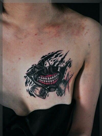 Tokyo Ghoul Kaneki Ken Mask #Tattoo Tat Sleeve, Flesh Art, Temporary Tattoo Sleeves, Geek Tattoo, Custom Temporary Tattoos, Mask Tattoo, Temporary Tattoo Designs, Kaneki Ken, Arm Tattoos For Guys