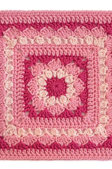 12" squares Archives - Pink Mambo Moogly Crochet Patterns, Moogly Crochet, Crochet Flower Granny Square Pattern, Flower Granny Square, Granny Square Crochet Patterns Free, Aran Weight Yarn, Rainbow Crochet, Your Crochet, Crochet Square Patterns