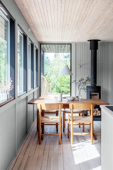 Scandi décor dreams come true in a restored cottage in Denmark | homestyle Summer House Interiors, Minimalist Cottage, Scandi Decor, Cottage Inspiration, Brown Living Room, Scandinavian Home, Dream Decor, Dreams Come True, The Ranch