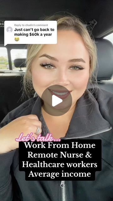 Kristen | Remote Work From Home Nurse on Instagram: "If this resonates with you! 🪧👉This is what I want you to KNOW! Leaving traditional bedside role does NOT mean you take a pay cut! 👉*if you’re a traveler and making/taking high paying/hourly with stipend then this is the post for you too! 6-figure jobs are where it’s at! Imaging a stable income with regular bonuses and the comfort from home! Please don’t settle peeps! I’ve got you #thenursekristen #remotenurse #remotenurselife #remotenursejobs #workfromhome #workfromhomelife #workfromhomenurse #criticalcarenursing #rn #lpn #lvn #nursepodcaster #np #arnp #arnpstudent #nonbedsidenursingjobs #wfhnurse #wfhnurselife #wahnurse #wahnurselife #workfromhomejobs #workfromhomenursejobs #wfhmyths" Work From Home Nurse Jobs, Remote Nursing Jobs, Private Duty Nursing, Work Hacks, Stable Income, Work Hack, Critical Care Nursing, Nursing Jobs, Job Work