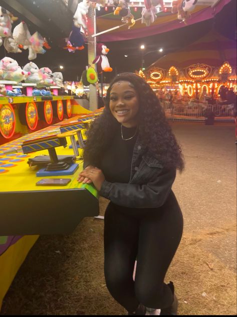 Fall Fair Outfits Black Women, Carnival Fair Outfit Black Women, State Fair Outfit Ideas Black Women, Fair Outfit Ideas Carnival Black Women, Fair Outfit Ideas Carnival Fall, Fair Fits Black Women, State Fair Outfit Ideas Fall, Fair Outfits Black Women, Fair Outfit Ideas Fall