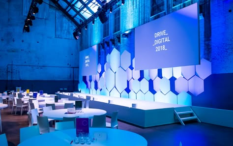 Conference Set Design on Behance Corporative Events, Conference Stage, Event Stage Design, Conference Ideas, Corporate Events Decoration, Corporate Event Design, Stage Design Ideas, Stage Designer, Stage Designs