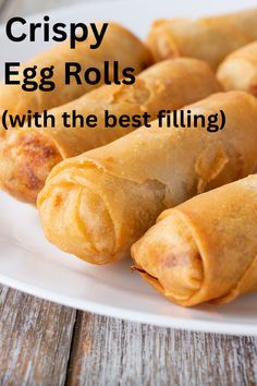 Home Made Spring Roll, Eggroll Stuffing Ideas, Panda Express Spring Rolls Recipe, The Best Egg Rolls, Bennigans Southwest Egg Rolls, Easy Chinese Recipes Quick And, Crispy Egg Rolls, Diy Egg Roll Wrappers, Panda Express Egg Rolls Recipe