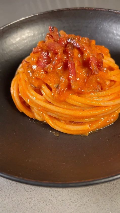 Pasta Ideas, All Amatriciana, Kevin Lee, Calabrian Chili, Water Boiling, The Four, Noodles, Spaghetti, Pasta