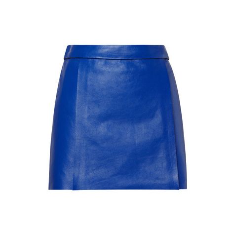 Kenzo Double Face Leather Skirt ($3,195) ❤ liked on Polyvore featuring skirts, mini skirts, bottoms, kenzo, skirts - blue, blue mini skirt, short mini skirts, short leather skirt and leather miniskirt Leather Skirt Short, Skirts Leather, Short Leather Skirt, Blue Leather Skirt, Real Leather Skirt, Leather Miniskirt, Short Leather Skirts, Pu Skirt, Skirts Short