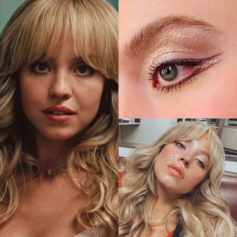 IG Euphoria sur Instagram : Cassie's makeup | season 2, episode 3 #euphoria #euphoriabrasil #euphoriamakeup #euphoriaseason2 #cassiehoward #cassieeuphoria #cassie… Waitress Makeup Ideas, Make Up Euphoria, Cassie Hair, Euphoria Cassie, Cassie Euphoria, Soft Eye Makeup, Eye Makeup Pictures, Dope Makeup, Makeup Clothes