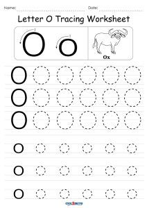 Free Printable Letter O Tracing Worksheets O Tracing Worksheet, Anger Worksheets, Kindergarten Letters, Tracing Worksheets Preschool, Simple Prayers, Free Preschool Worksheets, Worksheets For Preschool, Free Kindergarten Worksheets, Free Printable Letters