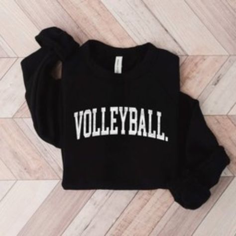 Get Your Game Face On In This Long Sleeve Fleece Volleyball Hoodie! Wear This To Your Tournament’s Or Just For Comfort. Volleyball Sweatshirts, Volleyball Hoodie, Matching Outfits Best Friend, Volleyball Shirts, Volleyball Shirt, Volleyball Player, Game Face, Mom Sweater, Volleyball Outfits