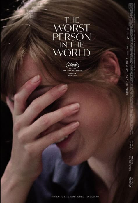 THE WORST PERSON IN THE WORLD (2021) poster by Aleks Phoenix The Worst Person In The World Poster, The Worst Person In The World, Film Posters Art, Film Poster Design, Movie Poster Wall, Movie Posters Design, Cinema Posters, Film Inspiration, Bad Person