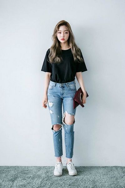 Back to school outfits high school 2018 - teen baddie - MCO Korean Fashion Ideas, Korean Fashion Fall, Streetwear Korean, Korean Fashion Winter, Korean Fashion Kpop, Korean Fashion Summer, Korean Fashion Outfits, Korean Streetwear, K Fashion