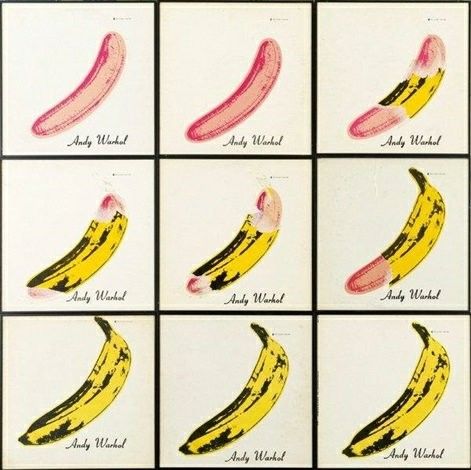 Andy Warhol Banana, Banana Painting, The Velvet Underground & Nico, Andy Warhol Art, Warhol Art, The Velvet Underground, Banana Art, Drawing Course, Valley Of The Dolls