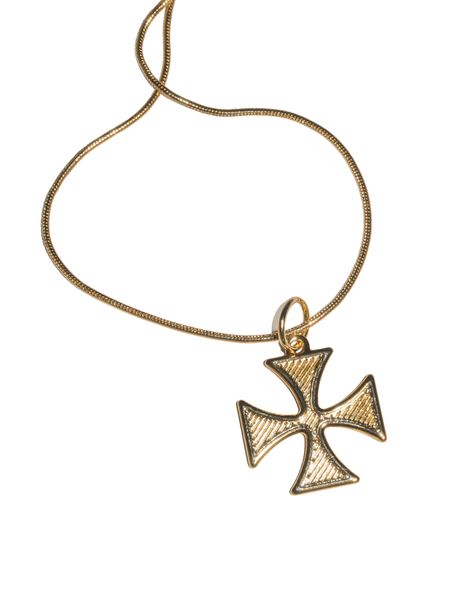 18K Gold Filled 16 Inches Long 18k Gold Filled Jewelry, Tiny Cross Tattoo, Xoxo Jewelry, Dream Wishlist, Streetwear Jewelry, Wire Jewelry Designs, Jewelry Tattoo, Designer Necklace, Maltese Cross