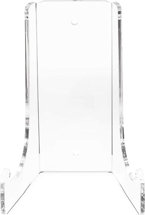 Amazon.com: Clear Choice Double-Bend Acrylic Easel Stand 10.5 H |Table top or Wall Mount, Display, Flat Plates, Photos, Place Cards, use for Weddings, Funerals or Birthdays | Clear (H10.5 x W 7.5 x D 5.5) : Home & Kitchen Sports Jersey Display, Acrylic Easel, Flat Plates, Designs For Living Room, Lighted Glass Blocks, Glass Art Design, Display Risers, Display Easel, Easel Stand