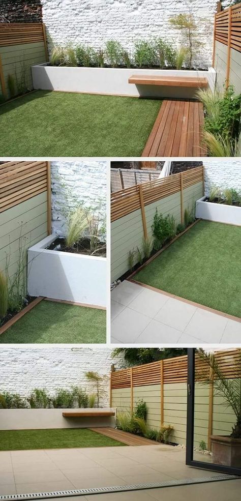 Ideas For Small Yards, Design Per Patio, Backyard Ideas For Small Yards, Backyard Design Ideas, Small Yards, Big Backyard, Fake Grass, Have Inspiration, Small Yard