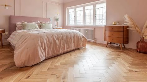 Laminate flooring vs engineered wood: Which is right for you? | Homebuilding Planning Permission, Bedroom Flooring, New Green, Laminate Flooring, Pros And Cons, Engineered Wood, Laminate, Building A House, This Is Us