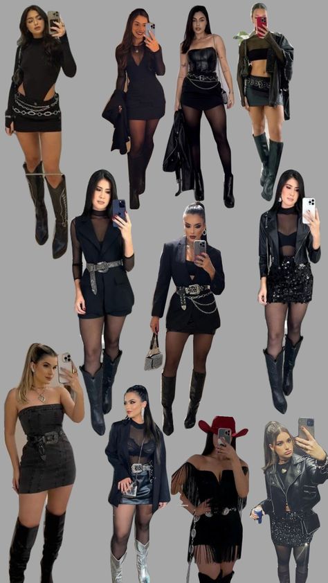 #look #allblackoutfit Ufc Event Outfit Woman Style, Maffia Outfit, Mafia Theme Party Outfit, Mafia Outfit Women Dress, Mafia Queen Outfit, Mafia Party Outfit, Female Mafia Boss Outfit, Mafia Women Outfits, Mafia Outfits Female