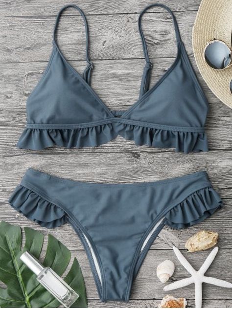 Ruffle Bathing Suit, Cute Suits, Swimwear Trends, Hang Ten, Swimming Suits, Just Keep Swimming, Cute Bathing Suits, Costume Intero, Sweet Summertime