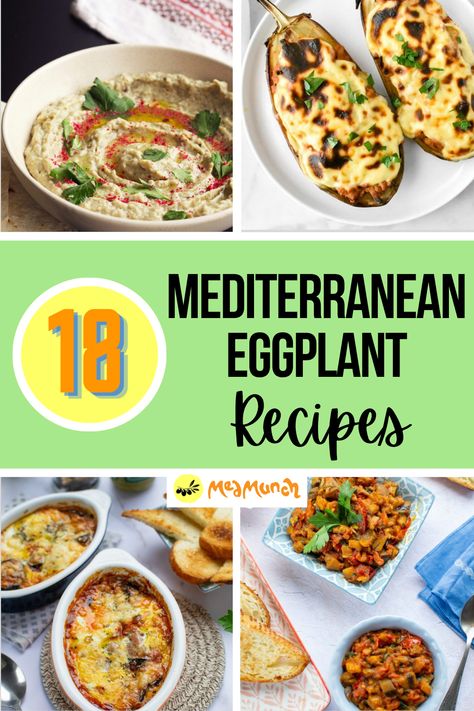 Mediterranean Dinner Recipes Vegetarian, Mediterranean Diet Eggplant Recipes, Mediterranean Diet Vegetable Recipes, Mediterranean Eggplant Recipes Healthy, Eggplant Healthy Recipes, Mediterranean Diet Recipes Snacks, Mediterranean Eggplant Recipes, Vegetarian Mediterranean Diet Recipes, Authentic Mediterranean Recipes