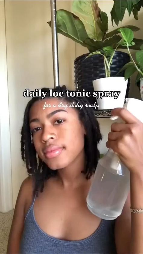 Hydrating Loc Spray, Diy Loc Hydration Mist, Locs Care Routine, Hydrating Locs, Loc Spray Diy, Loc Moisture Routine, Spray For Locs, Loc Spray, Loc Care