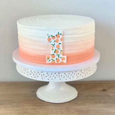 #sweetasapeach#sweetasapeachcake #peachcake #peachbirthday One Sweet Peach Birthday Smash Cake, Sweet Peach Birthday Cake, One Sweet Peach Birthday Cake Smash, One Sweet Peach Smash Cake, Peach First Birthday Cake, One Sweet Peach Cake, Peach Theme Cake, Peach Smash Cake, One Sweet Peach Birthday Cake