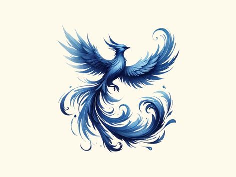 Burning Phoenix Feather Tattoo, Phoenix Tattoo Meaning, Phoenix Feather Tattoos, Magic Tattoos, Japanese Phoenix Tattoo, Feather Tattoo Meaning, Cherub Tattoo, Phoenix Tattoos, Occult Tattoo