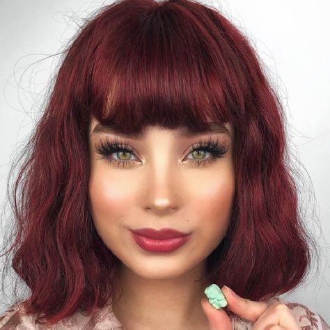 Hair 101: How To Get The Rose Hair Colour Hue Of Your Dreams – My Hairdresser Australia Red Hair Trends, Short Red Hair, Red Hair Inspo, Wine Hair, Balayage Hair Dark, Pinterest Hair, Short Hair Balayage, Red Hair Color, Hair Color Balayage