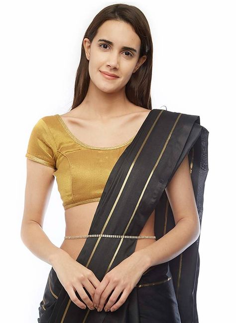 Stylish Sarees With Belt, Sarees With Belt, Hip Chain For Saree, Nosepin Design, Jewelry Accessories Rings, Belt Bag Outfit, Bracelets Wedding, Line Stone, Button Diy