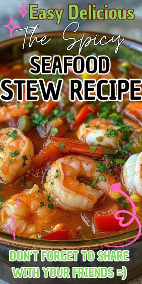 The Spicy Seafood Stew Spicy Fish Stew, Seafood Stew Crockpot, Brazilian Seafood Stew, Spicy Shrimp Soup Recipes, Seafood Stew Recipes Simple, Fish And Shrimp Stew, Spicy Seafood Stew, Fish Stew Recipes Southern, Fish Stew Recipes Seafood