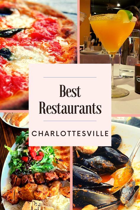 We’re always on the hunt for the best and most popular spots anytime we travel. And this time, we curated a list of the best restaurants, foods, and places to eat in Charlottesville, Virginia so you don't have to! Baltimore Maryland Restaurants, Baltimore Restaurants, Baltimore Food, Eclectic Restaurant, Southern Restaurant, Crab Feast, Oyster House, Dinner Restaurants, Bagel Shop