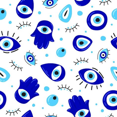 Eye Cartoon, Evil Eye Pattern, Sketch Pattern, Hand Wallpaper, Hand Pattern, Sketch Cartoon, Hamsa Design, Evil Eye Art, Pattern Sketch