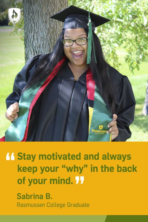 Sabrina worked hard to earn her degree with honors, and she did it all for her foster son who she’ll soon adopt. What’s your "why"? #MondayMotivation Honors Student Caption, With Honors Caption, Honor Student, Good Insta Captions, She Did It, Insta Captions, Character Types, Private University, Online University