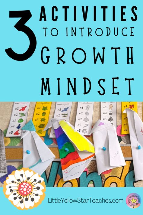 The Growth Mindset, Growth Mindset Bell Ringers Middle School, Mindset Monday Activities, Growth Mindset Projects, Teaching Growth Mindset To Kids, Growth Mindset Lessons Elementary, Growth Mindset In The Classroom, Growth Vs Fixed Mindset Activities, Growth Mindset Challenges