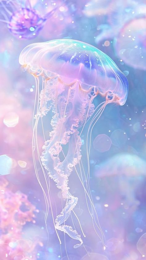 Iphone Wallpaper Jellyfish, Jellyfish Transparent, Wallpaper Jellyfish, Summer Quotes Instagram, Iphone Wallpaper Pink, Purple Jellyfish, Jellyfish Wallpaper, Wallpaper Iphone Summer, Wallpaper Iphone Wallpaper