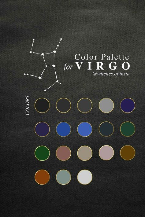 Virgo Color Palette, Pagan Life, Zodiac Signs Colors, Venus In Virgo, Venus In Libra, Virgo Astrology, Virgo Personality, Astrology Virgo, Love Astrology