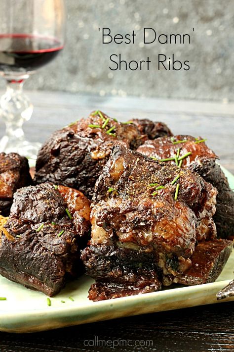 Best Damn Short Ribs Best Short Rib Recipe, Beef Short Rib Recipes, Rib Recipe, Short Ribs Recipe, Short Rib, Braised Short Ribs, Beef Ribs, Beef Dinner, Rib Recipes