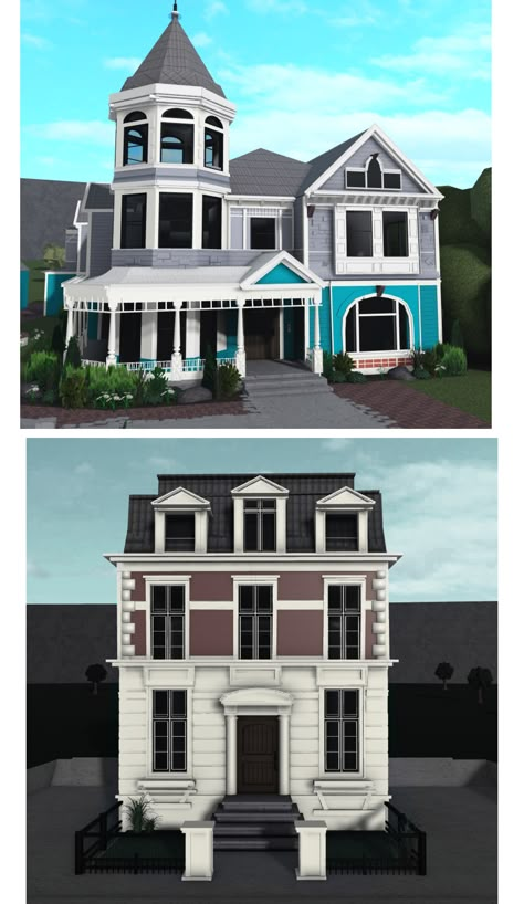 Bloxburg House Builds, Roblox Bloxburg House Ideas, Townhouse Interior, House Decorating Ideas Apartments, Floor Bloxburg, Small House Layout, City Layout, Tiny House Layout, Diy House Plans