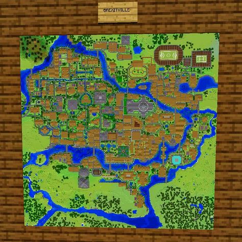 Minecraft Map Ideas, Minecraft Medieval Castle, Minecraft Building Blueprints, Minecraft Maps, Map Minecraft, Big Lego, Map Layout, Bangunan Minecraft, Minecraft Banners