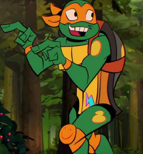 Rottmnt Mikey Reference, Tmnt 2018 Mikey, Rottmnt Mikey Screenshots, Mikey Rottmnt Icon, Michelangelo Rottmnt, Rotmnt Mikey, Rise Mikey, Mikey Rottmnt, Rottmnt Mikey