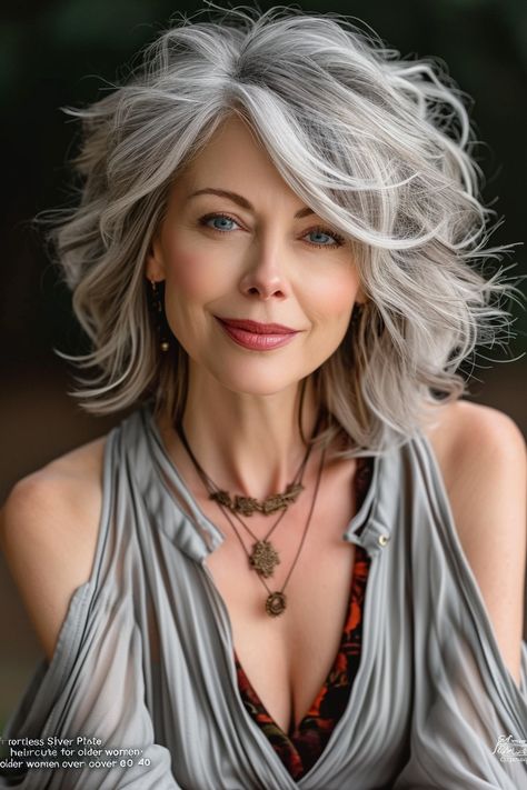 50 Pixie haircuts for older women Women Haircuts 2024, Older Woman Style, Hip Hair, Gray Hairstyles, Short Silver Hair, Gorgeous Gray Hair, Grey Hair Inspiration, Beautiful Gray Hair, Messy Short Hair