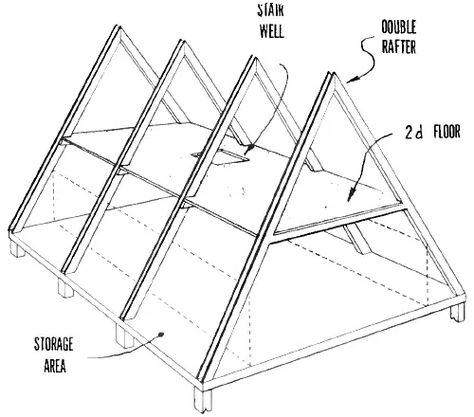 24 x 24 A-Frame Cabin Plan – Project Small House Small A Frame Cabin Plans, A Frame Cabin Floor Plans, Cabin Floor Plans With Loft, Small A Frame Cabin, A Frame Floor Plans, Diy A Frame Cabin, Tiny A Frame Cabin, Timber Frame Plans, Timber Frame Cabin