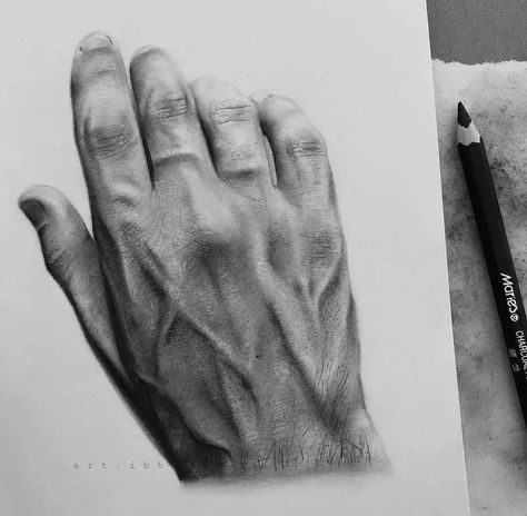 Body Part Drawing, Drawing Scenery, Pencil Portrait Drawing, Realistic Sketch, Reference Photos For Artists, Realistic Pencil Drawings, Cool Pencil Drawings, Meaningful Drawings, Charcoal Art