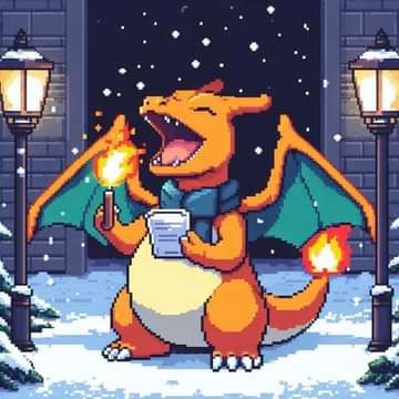 PokeLogic - Happy Holidays!🎄🎅❄️ Charizard Art, Pokemon App, Christmas Profile Pictures, Christmas Pokemon, Pokemon Backgrounds, Pokemon Craft, Lilo And Stitch Drawings, Cool Pokemon Wallpapers, Pixel Art Background